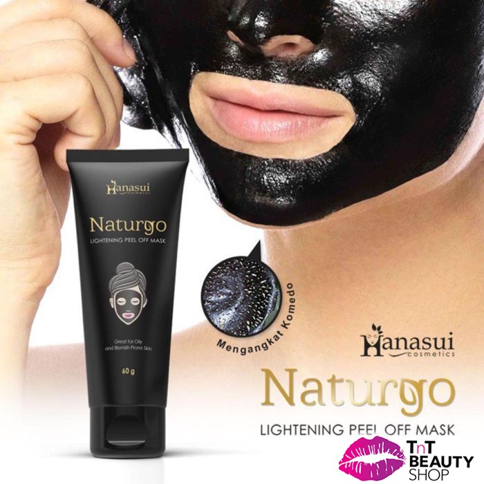 Jual Hanasui Naturgo Lightening Peel Off Mask Tube Masker Wajah