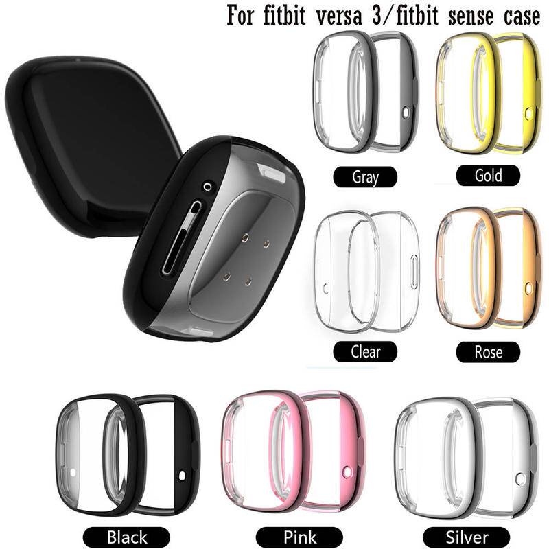 Soft Case Tpu Tahan Air Untuk Fitbit Versa 3 2 Versa3 Versa2 Sense Inspire 2 Inspire2