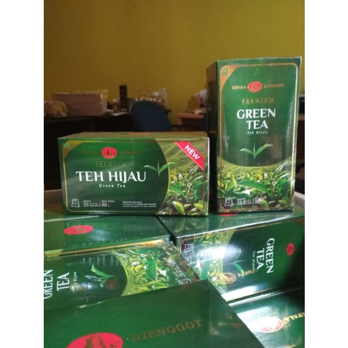 

LAINNYA-KEMASAN-MINUMAN- 60 GRAM TEH HIJAU CELUP GREEN TEA KEPALA DJENGGOT PREMIUM DIET KETO