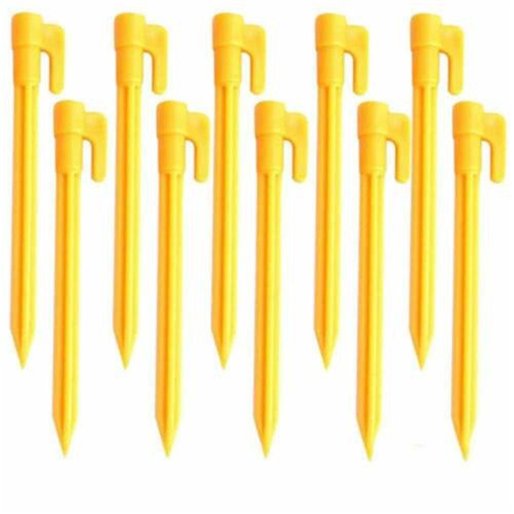 Agustina Tents Stakes Travel 10pcs Alas Tenda Heavy Duty Camping Stake Nails