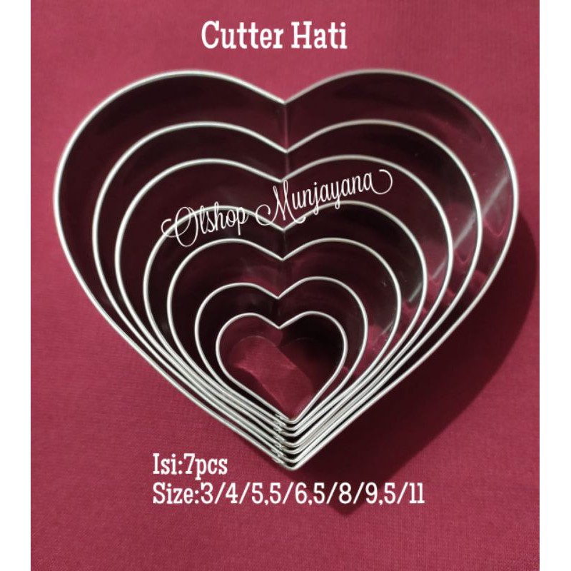 

Cutter Biscuit Hati