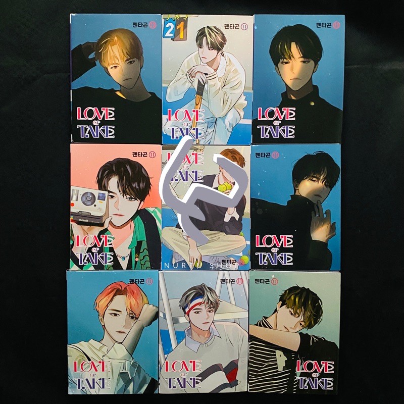 PENTAGON - 11th Mini Album “LOVE OR TAKE” (Hui Hongseok Shinwon Yeoone Yanan Yuto Kino Wooseok)