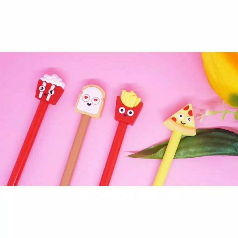 

pulpen foodies ADA MUKAnya pena pen gel bolpoint ballpoint