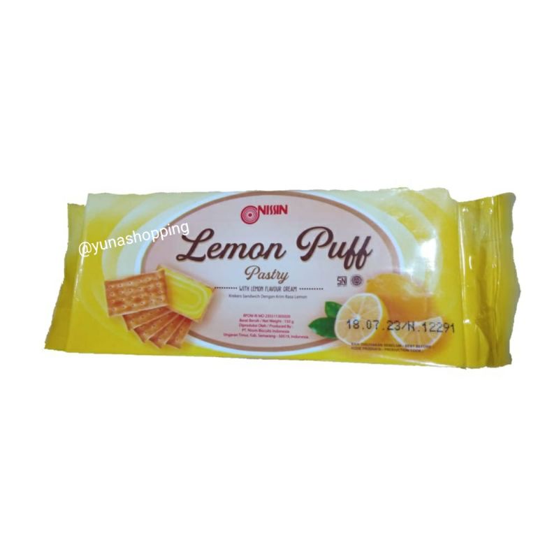 

Nissin Lemon Puff Pastry 150g