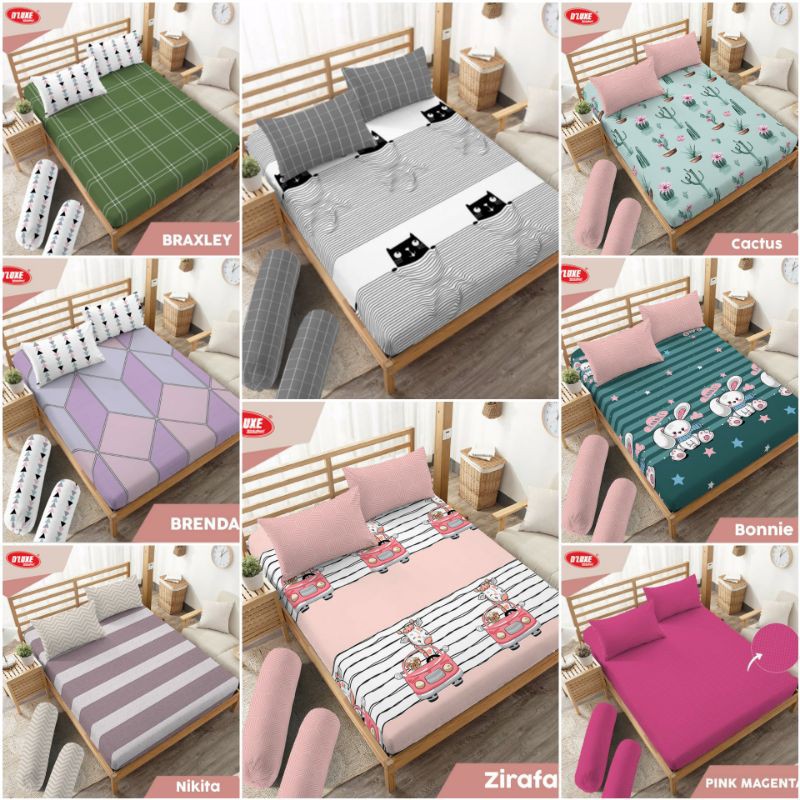 Sprei Kintakun D'Luxe 5in1 King Size 180x200x20 / Grosir Seprai Murah