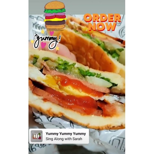 

HAMBURGER VEGETARIAN BBQ SMOKED / ENAK HALAL / BHN PREMIUM & HIGIENIS