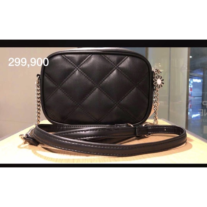 Stradivarius Sling Bag Tas Selempang Hitam Putih
