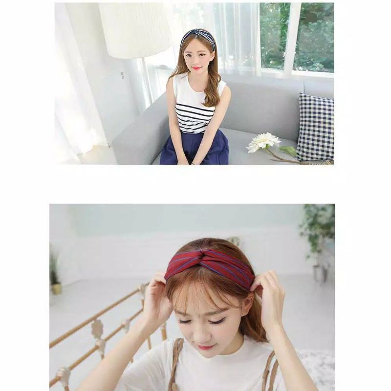 Medan Termurah korean style import bando cantik import