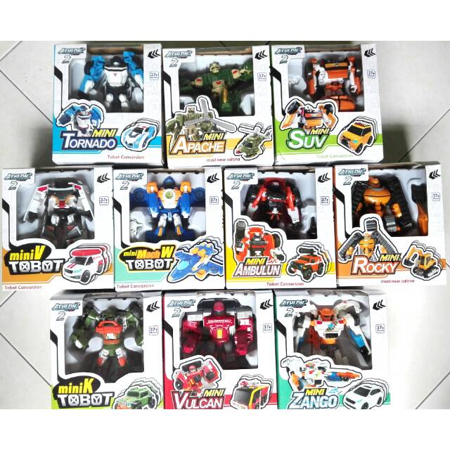 Tobot Athlon 2 / Tobot Tornado Tobot Apache Tobot K Tobot Mach W Tobot V (1)