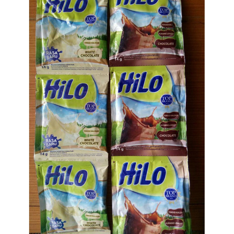 

Hilo minuman serbuk sachet rasa @10 renceng