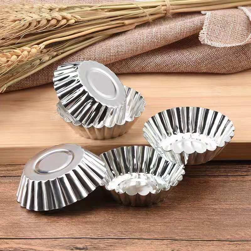 CETAKAN PIE ALUMINUM ISI 10 PCS