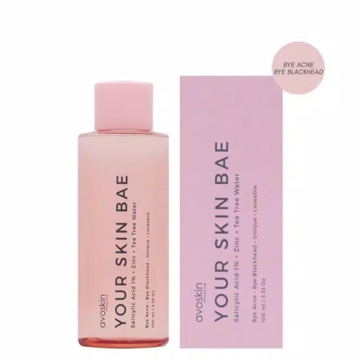 Avoskin Your Skin Bae Toner Salicylic Acid 1% + Zinc + Tea Tree BPOM