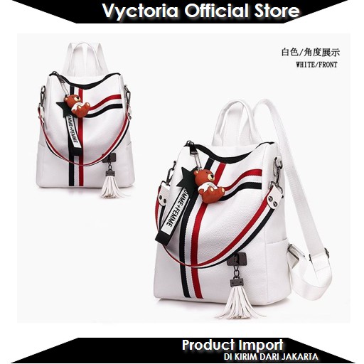 (COD) Vyctoria VOS910 Tas Ransel Wanita Backpack Import Grosir Promo BQ2040 B910 LT1271 GT1652 2040 1271 1652