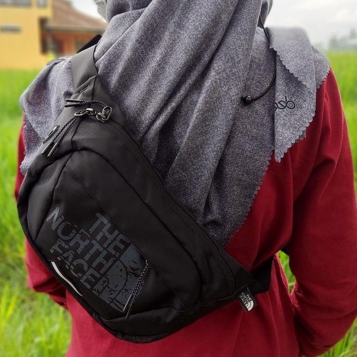 TAS PINGGANG  - WEISTBAG - TAS SELEMPANG MURAH - TAS OUTDOOR TNF LOKAL