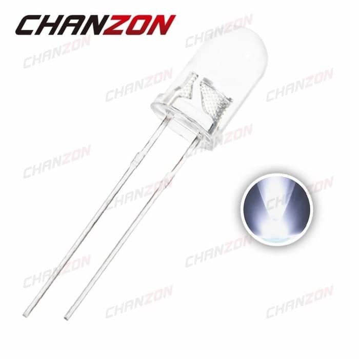 SUM      5mm white Round Super Bright Emitting Diode Led Light Transparant    ZKI8.8.2