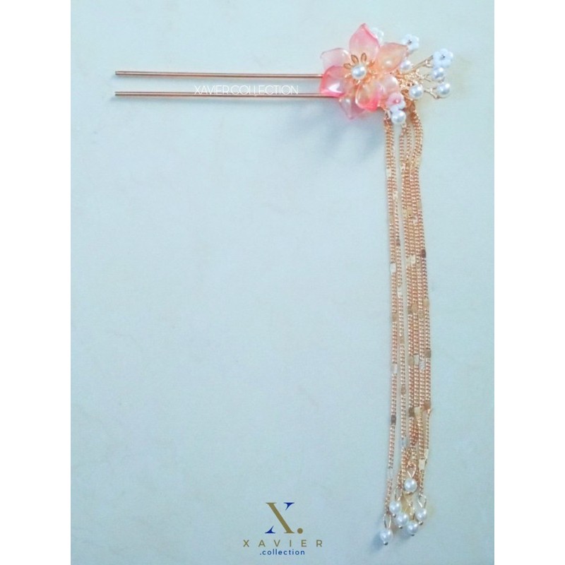 Tyla Chinese Hairpiece / Tusuk Konde Aksesoris Rambut Pesta