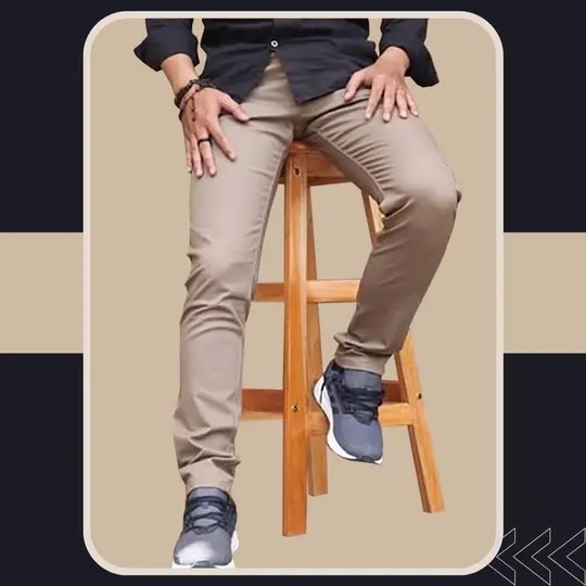 Celana Chino Chinos Cino Panjang Pria Slimfit  Santai Casual Formal Kualitas Distro Bahan Katun Adem Premium