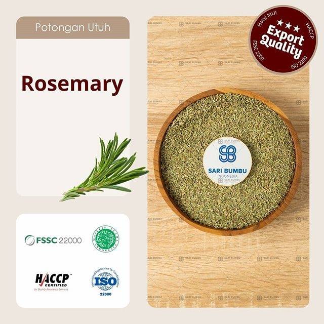 

Bumbu Dapur Rosmery Premium |Export Quality 250 gr Export Quality