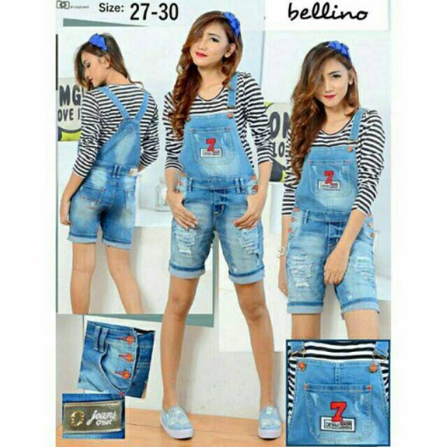 NAGITA OVERALL SHORT  JEANS