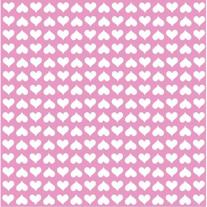 Kertas Scrapbook - Valentine's Design
