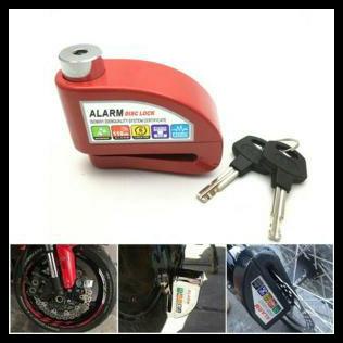 Gembok Alarm / Gembok Cakram Motor Alarm / Gembok Alaram - Disc Lock