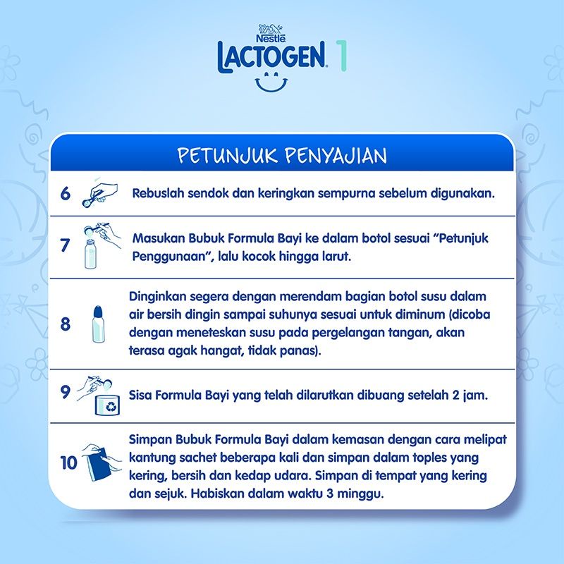 LACTOGEN 1 180GR / 350GR / 750GR