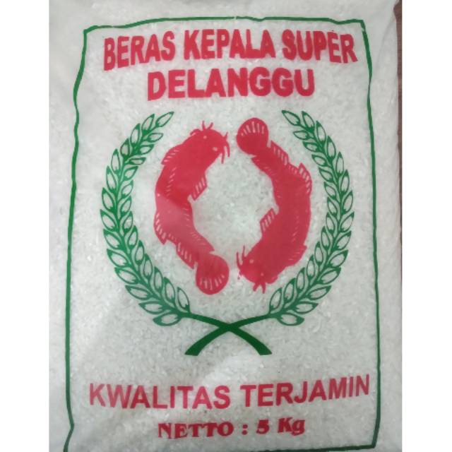 Beras C4 Kepala Super Delanggu Kemasan 5kg Indonesia