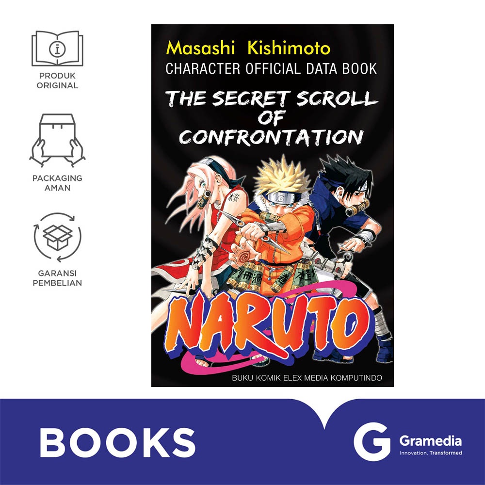Secret Scroll Of Confrontation: Naruto Character Official Data Book