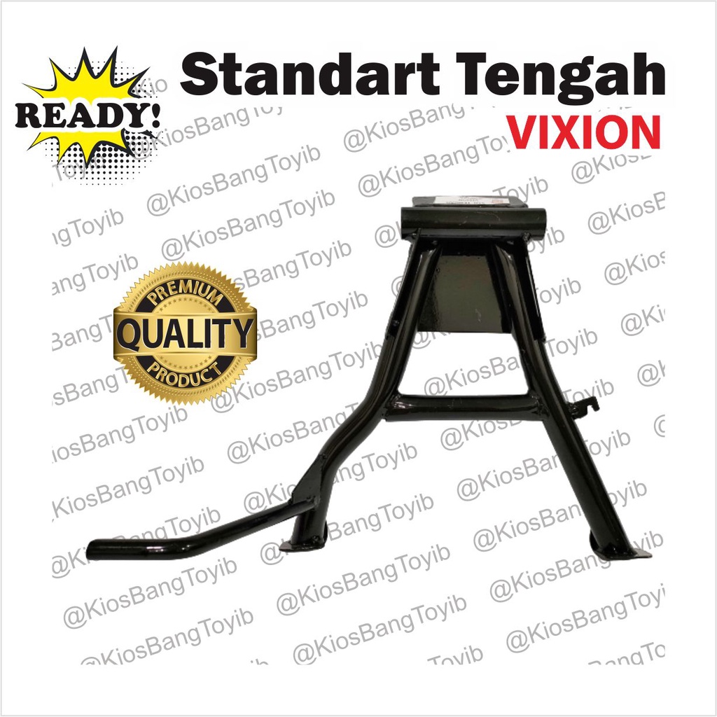 Standar Standart Jagrak Jagang Tengah Hitam Tebal Vixion