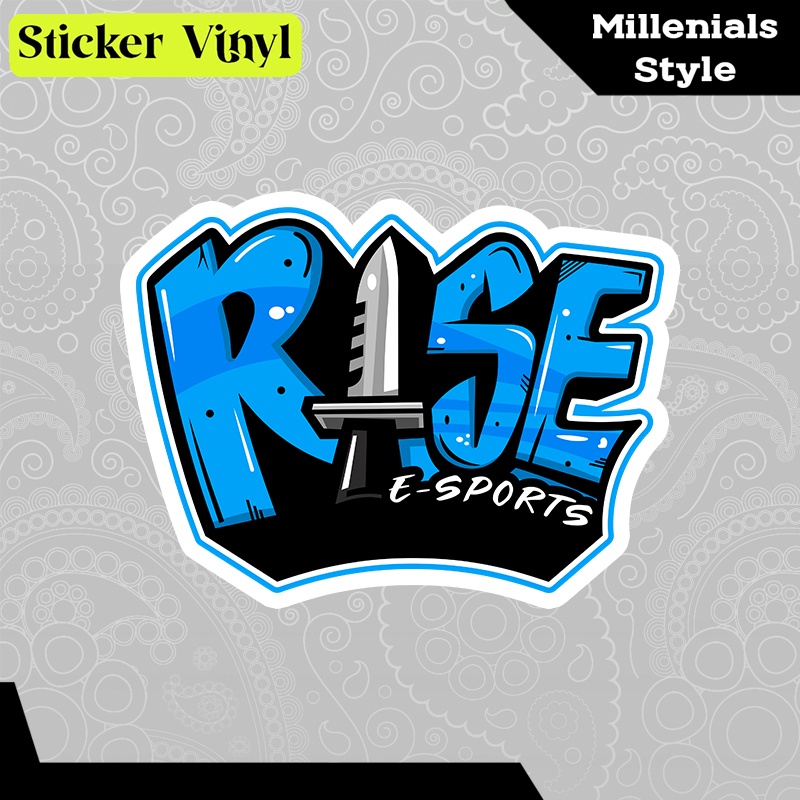 

Stiker Sticker Rise Esports Team Game Gaming Pubg Mobile Championship Milenial Style Aesthetic Vinyl Satuan Anti Air