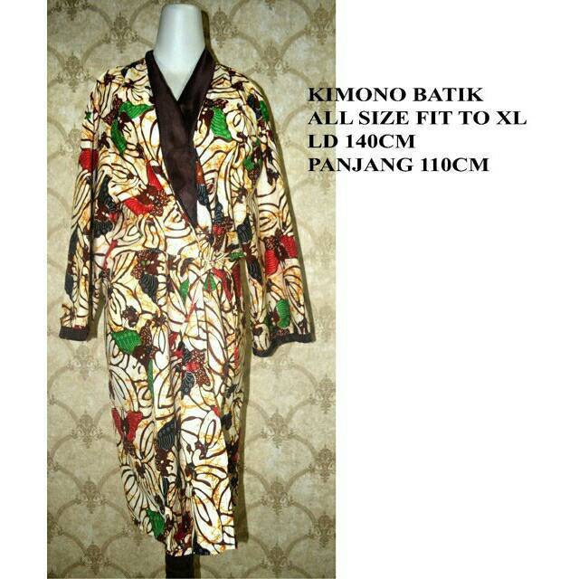 KIMONO BATIK ETNIK ELEGAN / KIMONO TRADISIONAL / KIMONO SPA