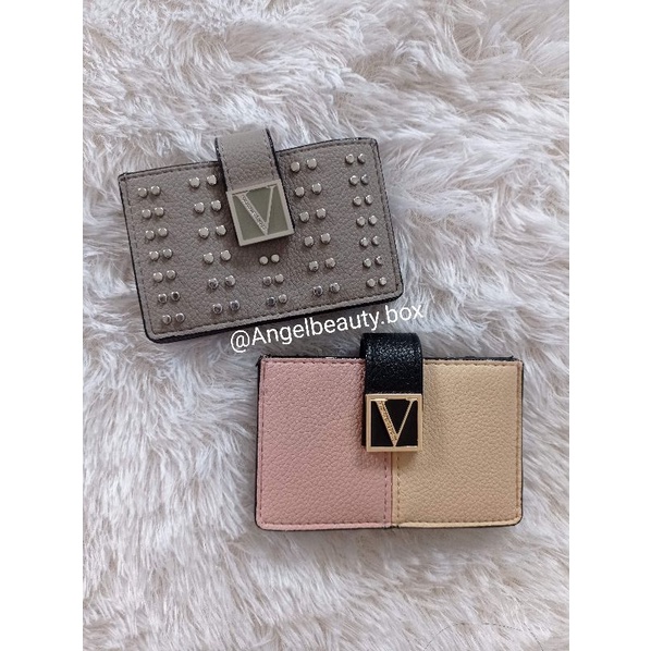 VICTORIA'S SECRET CARD HOLDER &amp; KEYCHAIN ORIGINAL 100%