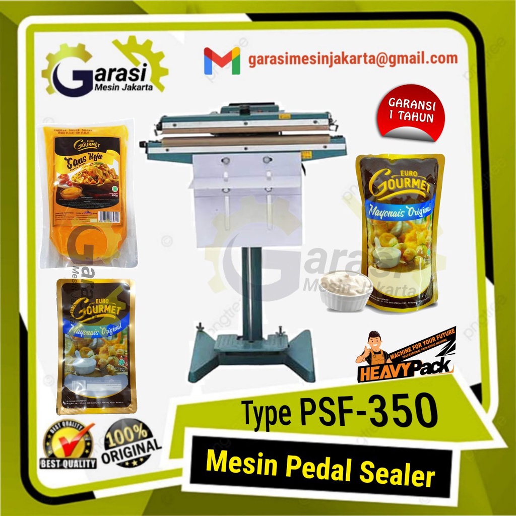 Jual Mesin Pedal Foot Sealer Pedal Sealer PSF 350 Heavypack Shopee Indonesia