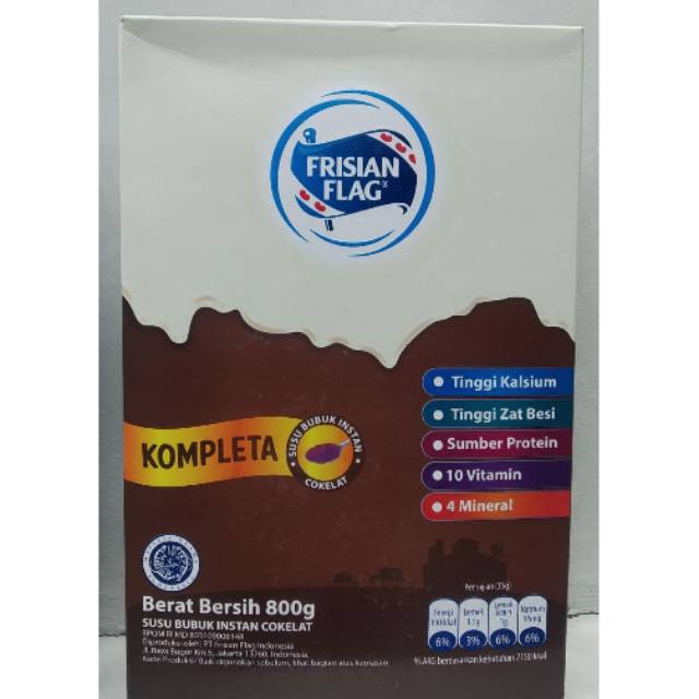 

Frisian flag kompleta coklat /vanilla 800gr