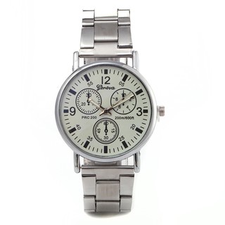 Watchyou Jam Tangan Wanita A0109 Geneva Blu-ray Couple Steel Band Watch #2