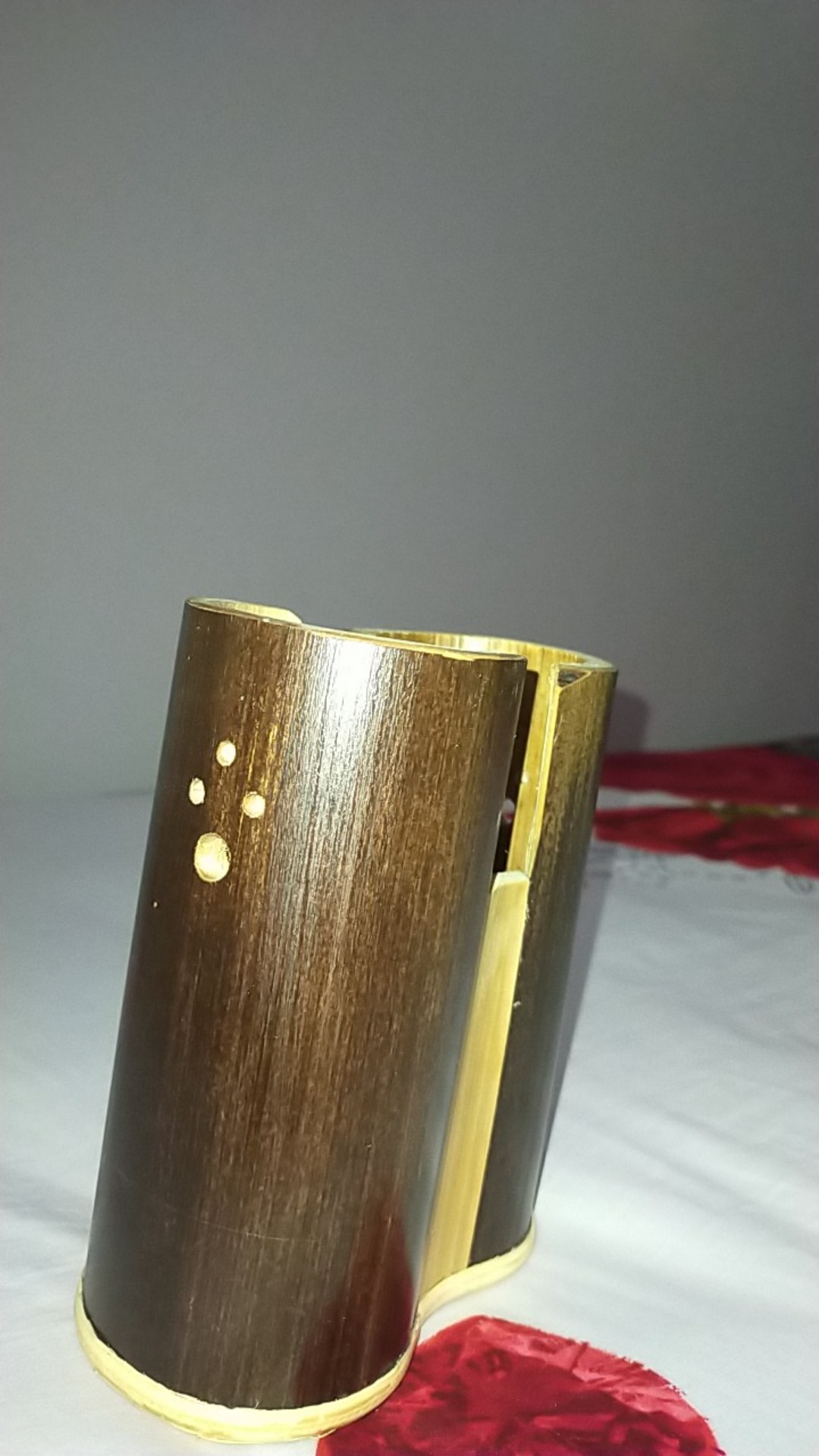 Tempat Sendok Garpu Dari Bambu Hitam Type Tsg.01