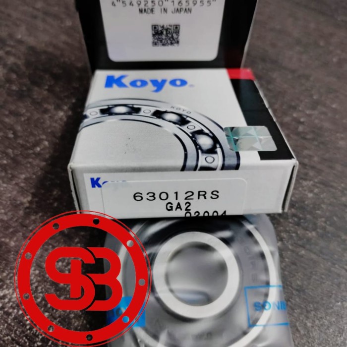 BEARING 6301 2RS / 6301 2RS C3 KOYO JAPAN ORIGINAL