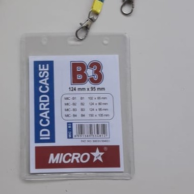 

Tempat nama/ Id Card/ card case Mika B3