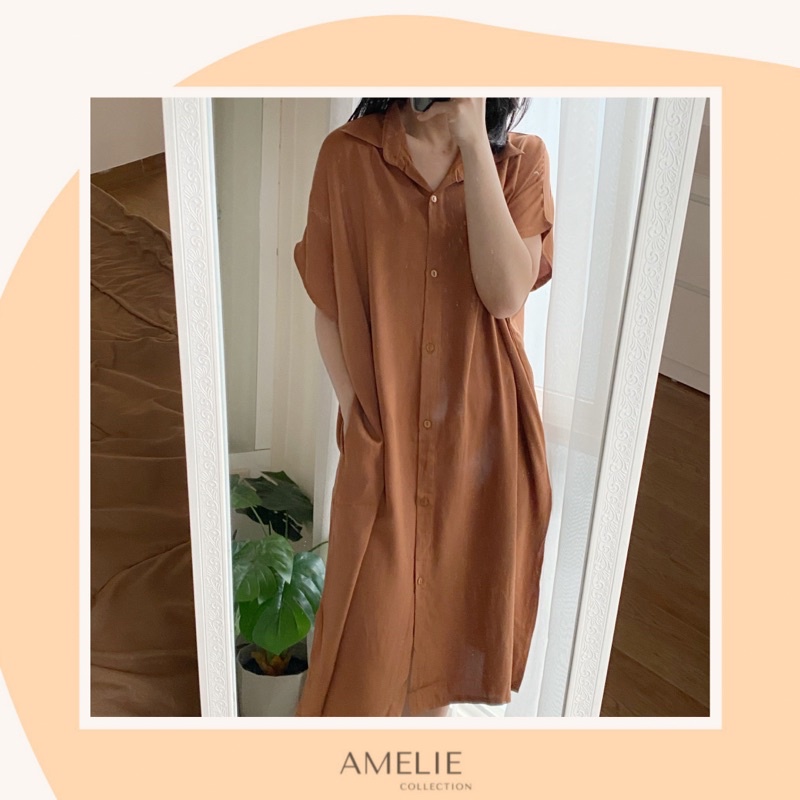 ATHENA RAYON DRESS - oversized dress bumil busui