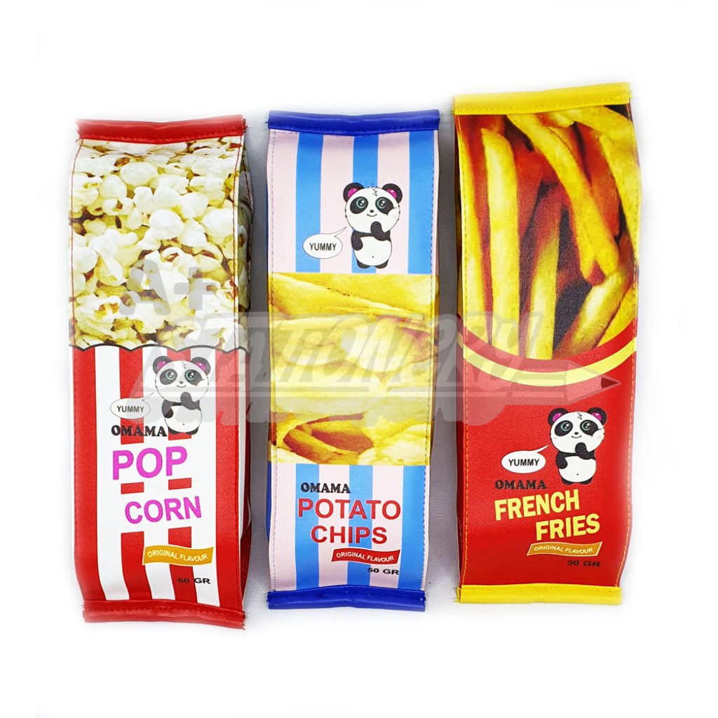 

Tempat Pensil / Kotak Pensil Bahan Gambar Snack