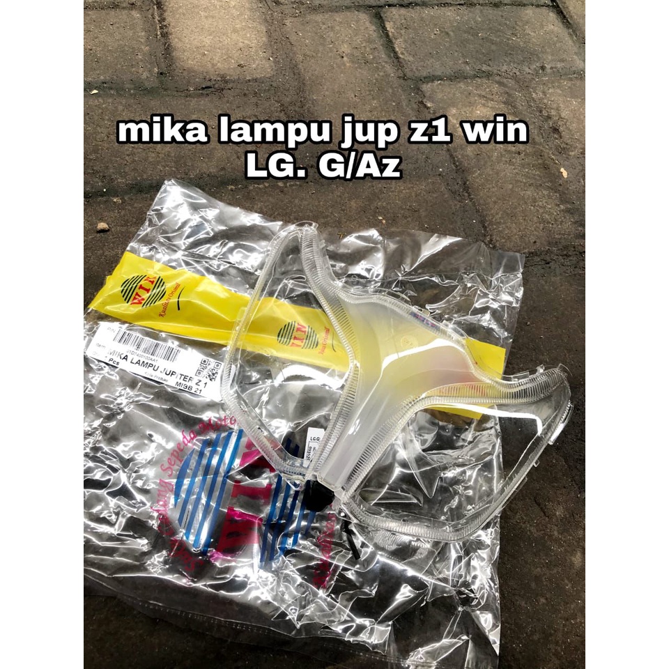 MIKA LAMPU REFLEKTOR MIKA LAMPU DEPAN JUPITER Z1 MERK WIN || MIKA REFLEKTOR JUPITER Z1 WIN