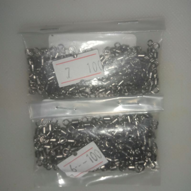 kili kili pancing Rolling swivel 100pcs