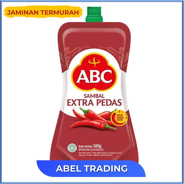 

ABC Sambal Extra Pedas Pouch 380 Gr