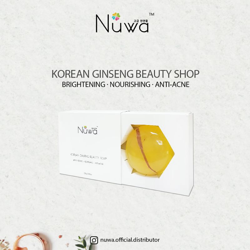 NUWA Korean Ginseng Beauty Soap