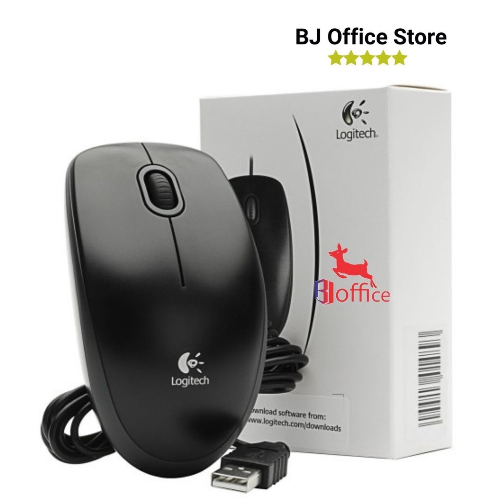 MOUSE USB LOGITECH B100 / Mouse Kabel Logitech