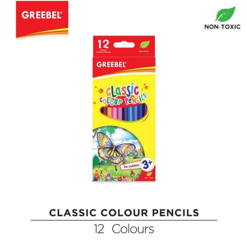 

PENSIL WARNA GREEBEL CLASSIC 12 WARNA PANJANG