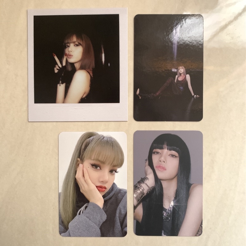 Jual Lalisa Pob Ktown Polaroid Photocard Blackpink Lisa Ktown4u Pola Benefit Official Shopee 