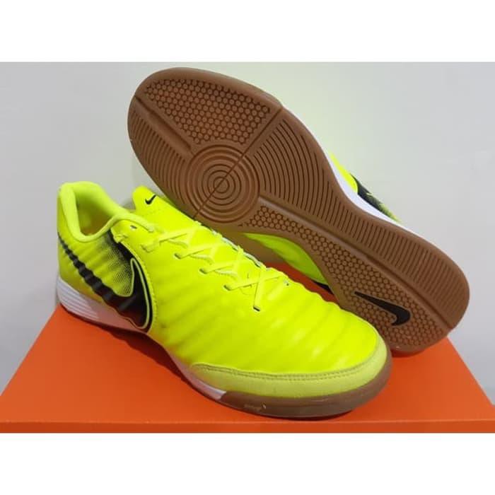 Sepatu Futsal Nike Tiempo LegendX 7 Academy Genio Volt Black