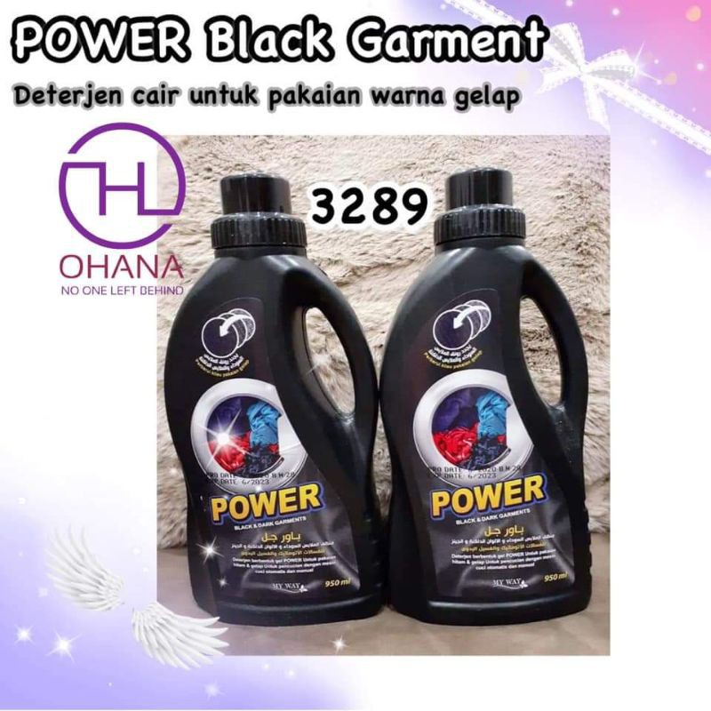 Detergen Power Black