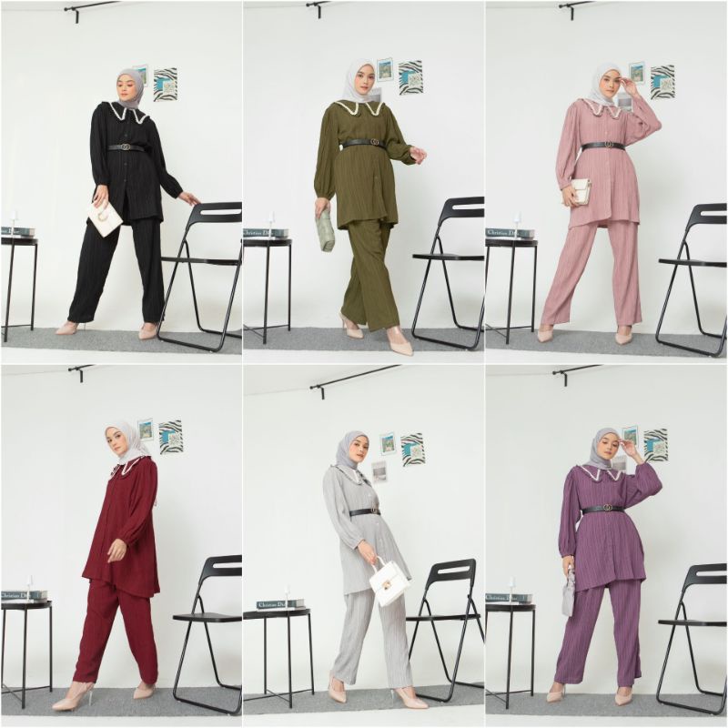 LUSIANA SET //JASMINE SERIES//RAYA TUNIK SET//ARMII.ID